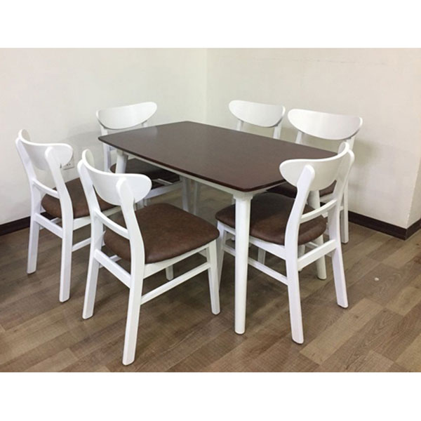 Bộ Bàn Ăn Mango 6 Ghế Cao Cấp - BGAVP20 4 Bộ Bàn Ăn Mango 6 Ghế Cao Cấp - BGAVP20