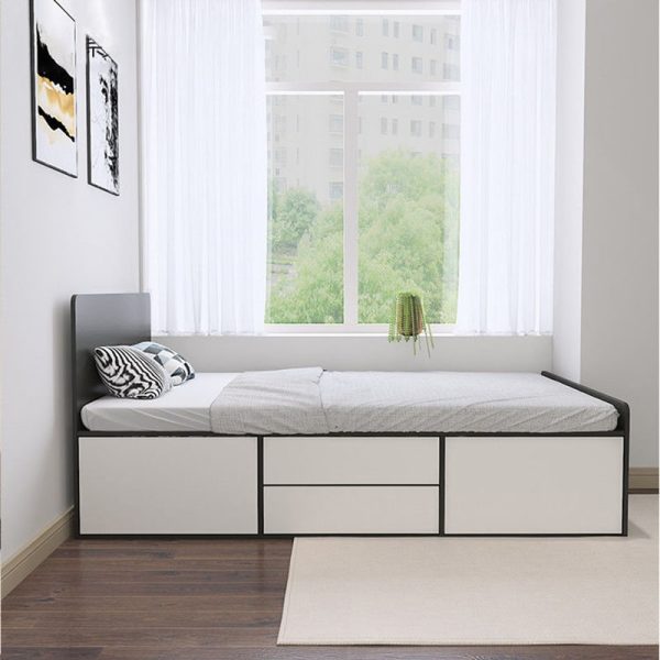 Giường Đơn 1m2 Có Ngăn Kéo - GNVP28 6 Giường Đơn 1m2 Có Ngăn Kéo - GNVP28