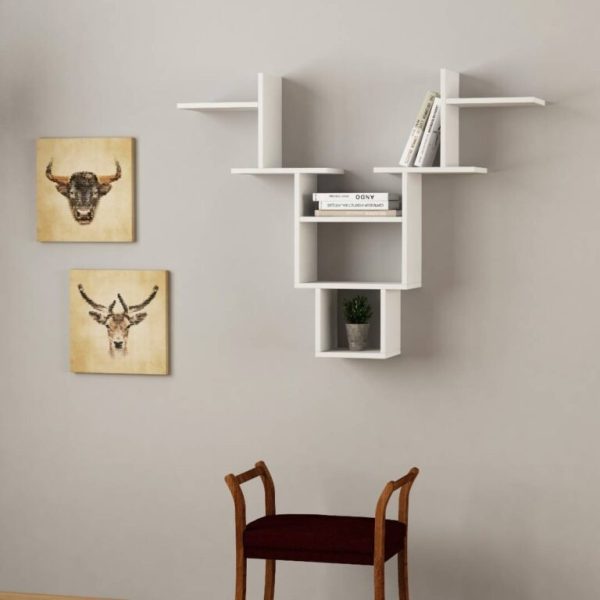 Kệ Trang Trí Hình Đầu Hươu Độc Đáo - KTTVP13 4 Kệ Trang Trí Hình Đầu Hươu Độc Đáo - KTTVP13