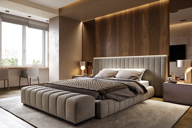 Tư Vấn Cách Kê, Bố Trí Giường Ngủ Hợp Phong Thủy Nhất 5 Kê giường cách đều 2 bên