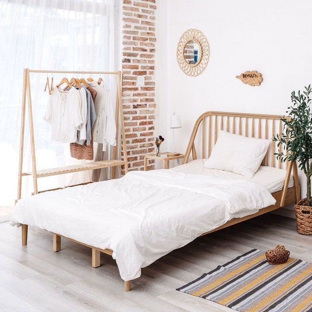Mẫu giường ngủ mang phong cách Vintage
