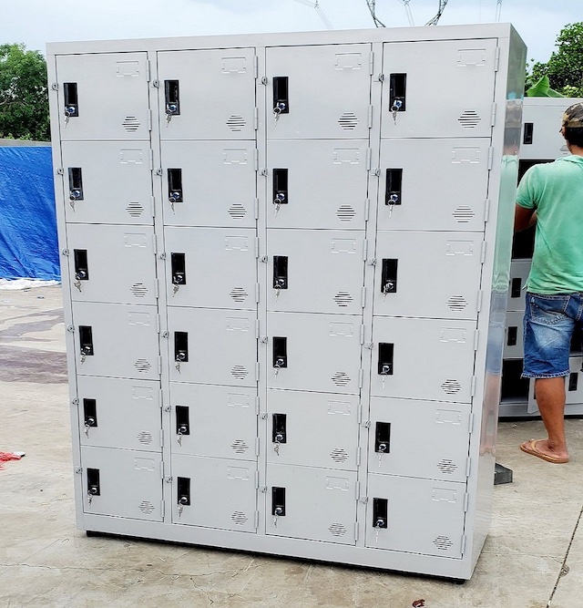 Mẫu tủ 24 ngăn đựng được nhiều đồ dùng, tài liệu