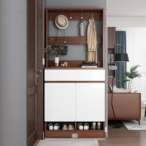 Tủ Giày Thông Minh Liền Giá Kệ Móc Quần Áo - TGVP13 4 Tủ Giày Thông Minh Liền Giá Kệ Móc Quần Áo - TGVP13