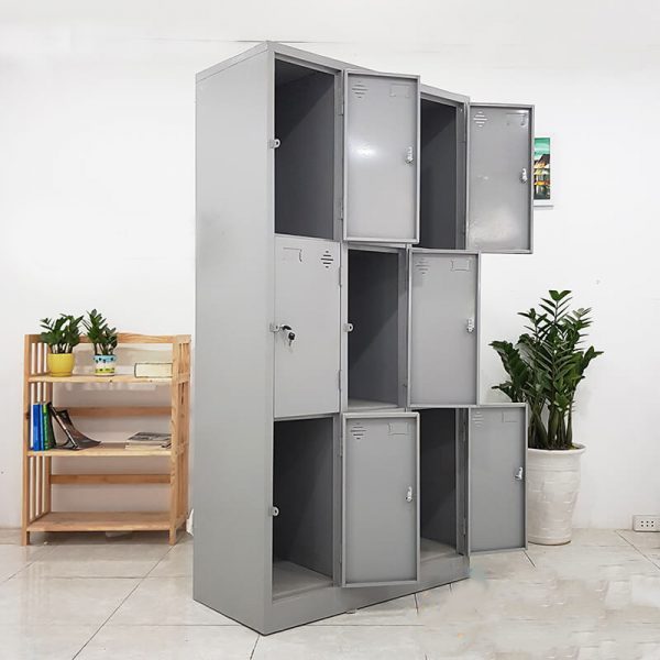 Tủ Locker 9 Ngăn Giá Rẻ - TLVP02 6 Tủ Locker 9 Ngăn Giá Rẻ - TLVP02
