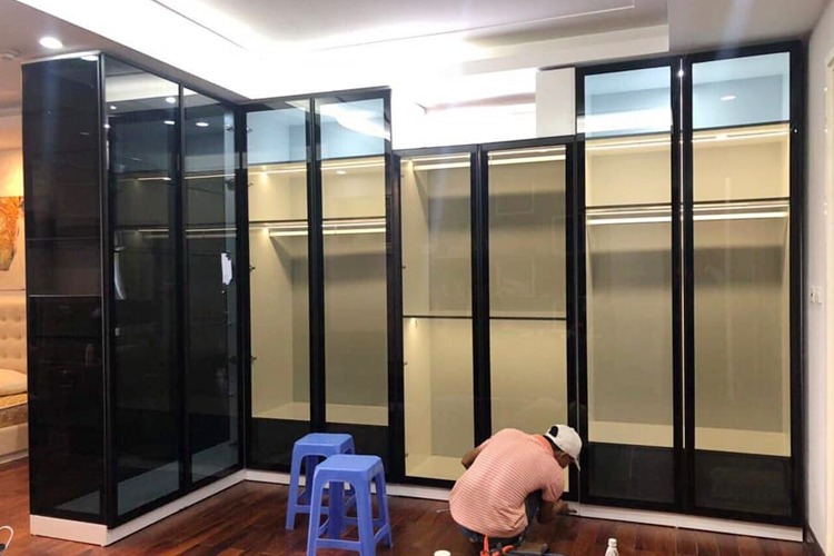Tủ Quần Áo Cửa Lùa Kịch Trần - TQAVP43 4 Tủ Quần Áo Cửa Lùa Kịch Trần - TQAVP43