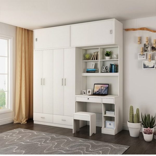 Tủ Quần Áo Nhựa Liền Bàn Làm Việc - TQAVP15 4 Tủ Quần Áo Nhựa Liền Bàn Làm Việc - TQAVP15