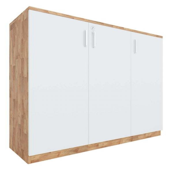 Tủ Tài Liệu 3 Cánh Gỗ MDF - THSGVP07 6 Tủ Tài Liệu 3 Cánh Gỗ Cao Su - THSGVP07
