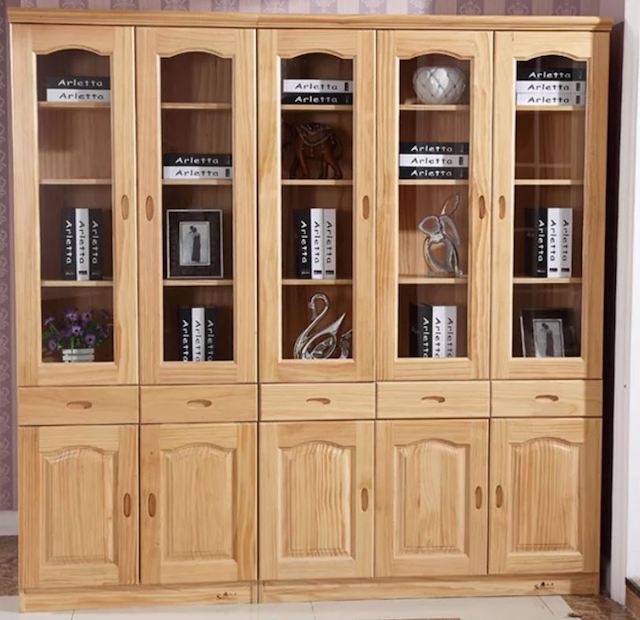 Tủ hồ sơ gỗ sồi tự nhiên