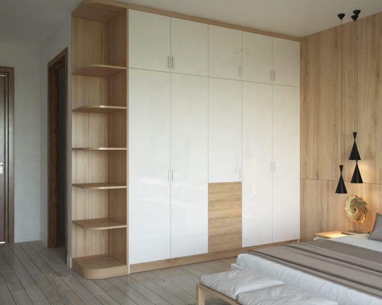 Tủ Quần Áo 6 Buồng Kết Hợp Kệ Để Đồ - TQAVP04 4 Tủ Quần Áo 6 Buồng Kết Hợp Kệ Để Đồ - TQAVP04