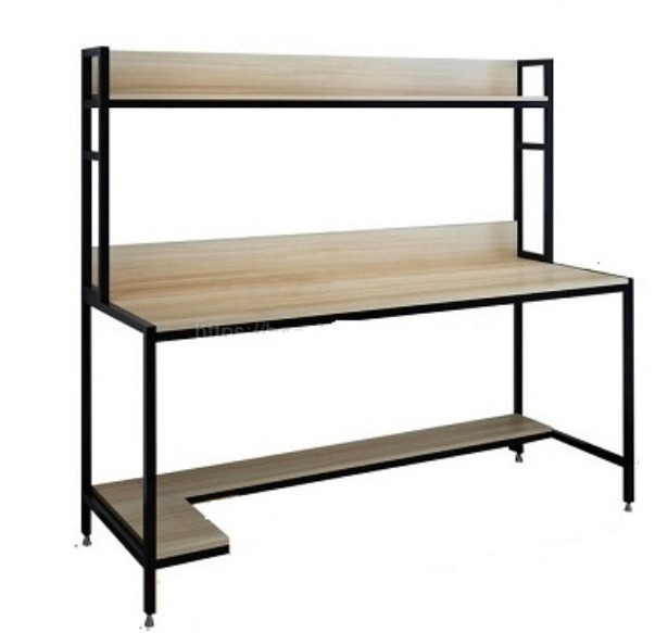 Bàn Học Khung Sắt - BHSVP30 4 Bàn học khung sắt sơn tĩnh điện đen