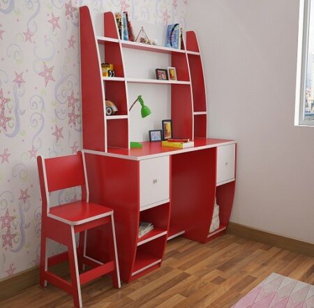 Bộ Bàn Học Màu Đỏ – BHSVP21