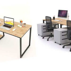 Cụm Bàn Làm Việc 2 Người 2m4 – CBLVVP01