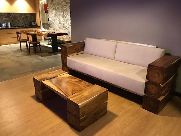 Sofa Gỗ Căm Xe Nguyên Khối - SPGVP12 4 sofa gỗ căm xe nguyên khối