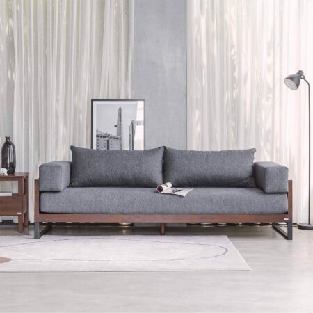 Sofa Văng Gỗ Tràm Phủ Sơn PU – SPGVP01