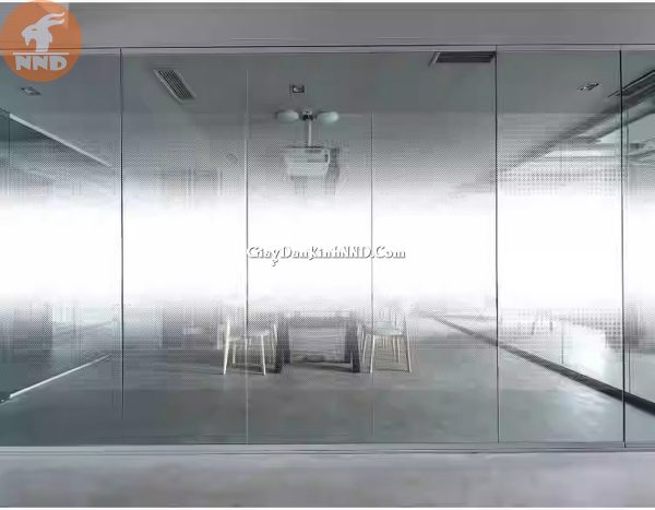 Decal Dán Kính Chấm Bi Chuyển Sắc Hiệu Ứng 3D