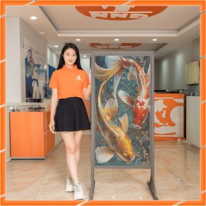 Ảnh lên kính của mã tranh dán kính 3D TK-V12