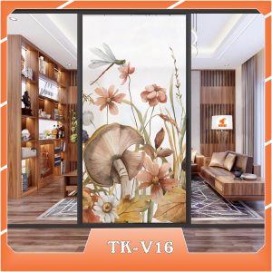 Ảnh demo 3D của mã tranh dán kính TK-V16