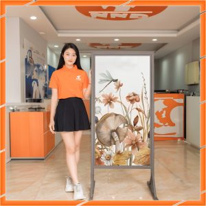 Ảnh lên kính của mã tranh dán kính 3D TK-V16
