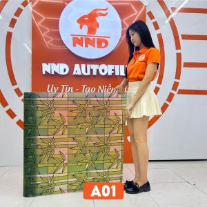 Giấy dán kính hình cây trúc già mã A01