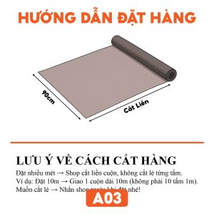 Giấy dán kính giả sỏi mã A03