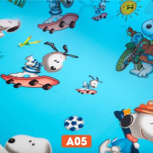 Giấy dán kính họa tiết hình chú chó mã A05