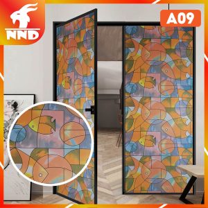 Giấy dán kính trang trí mã A09