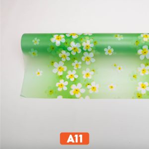 Giấy dán kính trang trí hoa đại mã A11