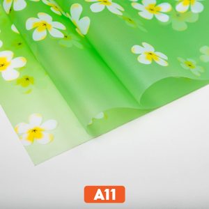 Giấy dán kính trang trí hoa đại mã A11
