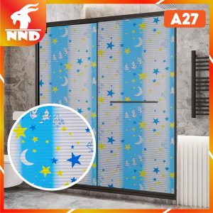Giấy dán kính trang trí ngộ nghĩnh mã A27