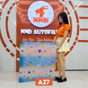 Giấy dán kính trang trí ngộ nghĩnh mã A27