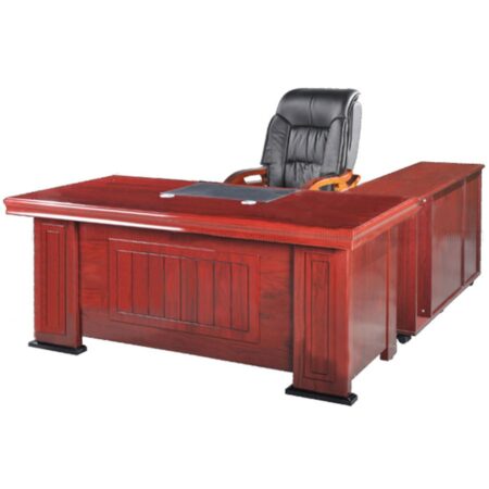 Bàn Giám Đốc Yếm Gỗ Thanh Xếp 1m6 – BGDVPXP11