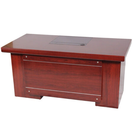 Bàn Giám Đốc Vạch Ngang Gỗ Công Nghiệp 1m6  – BGDVPXP18
