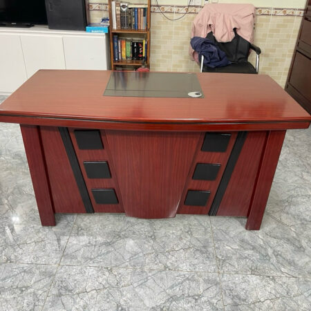 Bàn Giám Đốc Yếm Chữ V Gỗ Công Nghiệp 1m6- BGDVPXP16