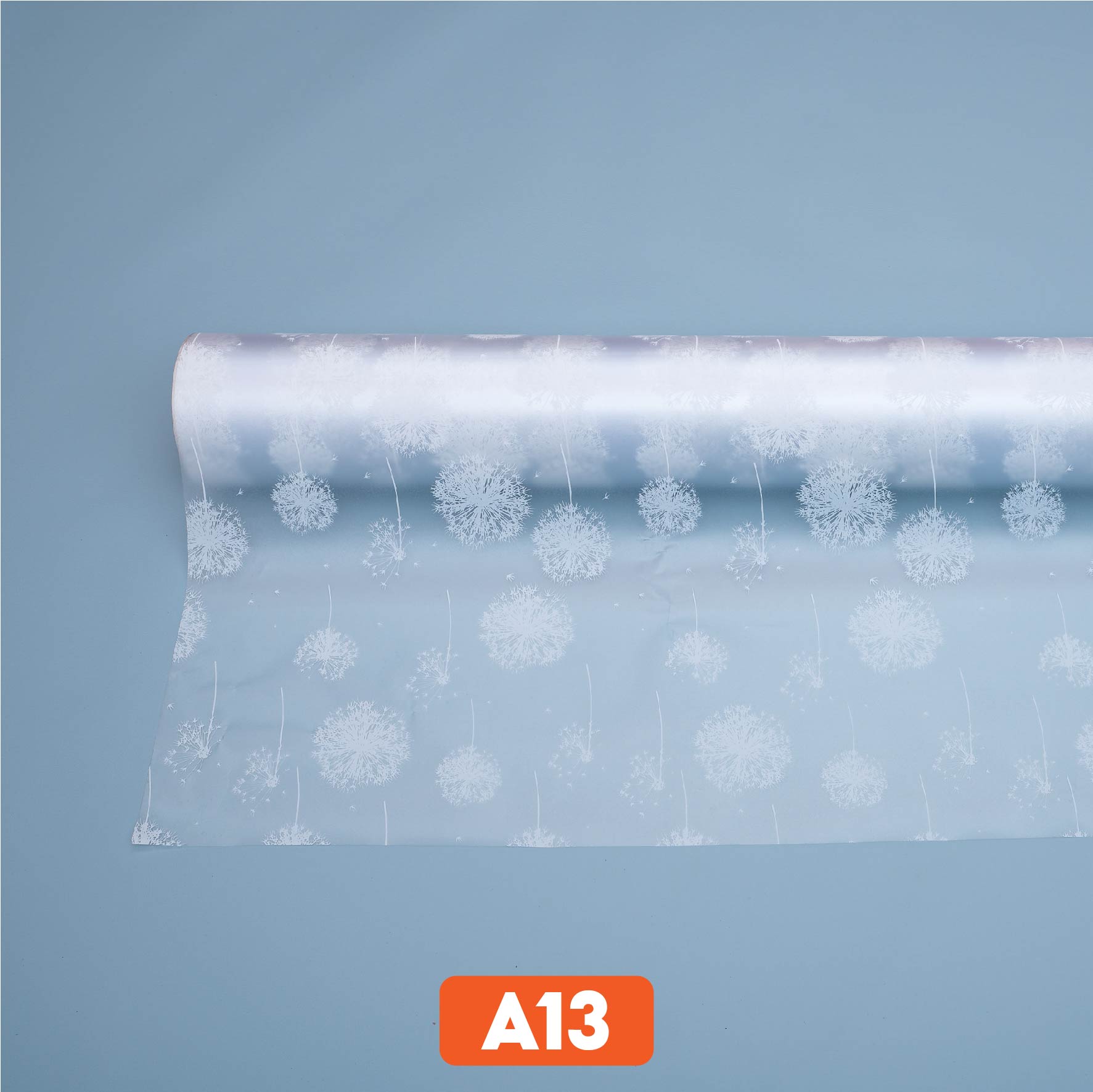 Giấy dán kính hình hoa bồ công anh mã A13