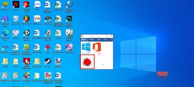 Hướng dẫn chi tiết các cách Crack Win 7 thành công 100% 5 Click vào nút đỏ để tiến hành Crack Win 7