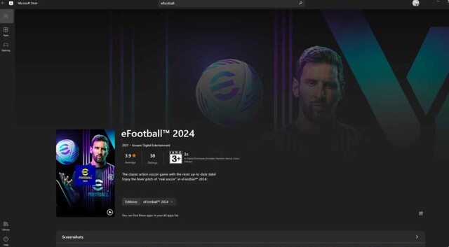 Hướng dẫn cài đặt eFootball Pes 2024 trên PC, IOS, Android 10 Hãy tải eFootball 2024 trên PC thông qua ứng dụng XboX khi đã chuyển vùng