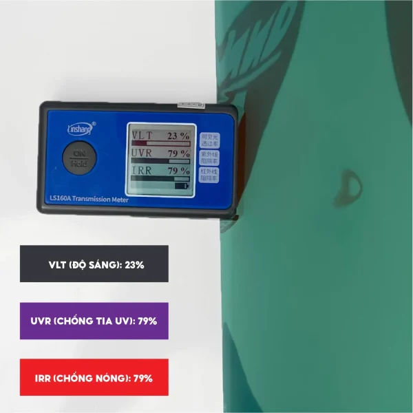 Phim cách nhiệt phản quang Green Silver mã GS16