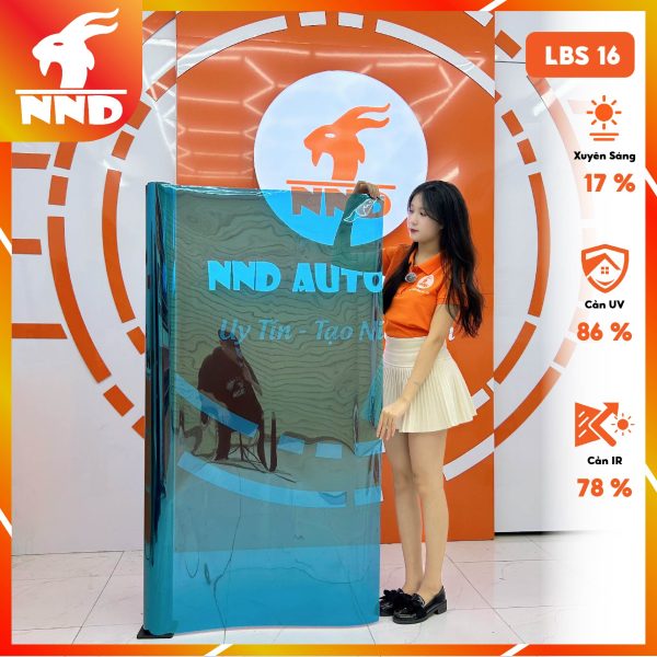 Phim cách nhiệt phản quang Light Blue Silver mã LBS16