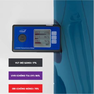 Phim cách nhiệt phản quang Light Blue Silver mã LBS16