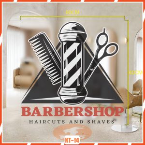 Mẫu Sticker Barber mã KT-14