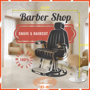 Decal Barber Shop mã KT-16