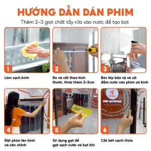 Phim cách nhiệt trong suốt Hàn Quốc - A82