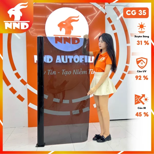 Phim dán kính 3M màu khói nhạt - CG35
