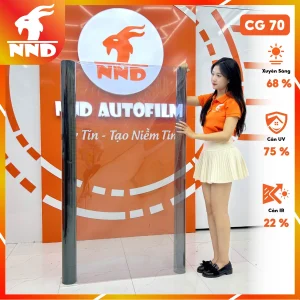 Phim cách nhiệt màu trong suốt - CG70