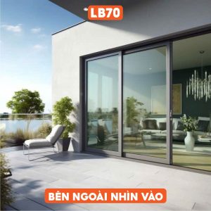 Phim 3M Siêu Cách Nhiệt trong suốt ánh xanh mã LB70