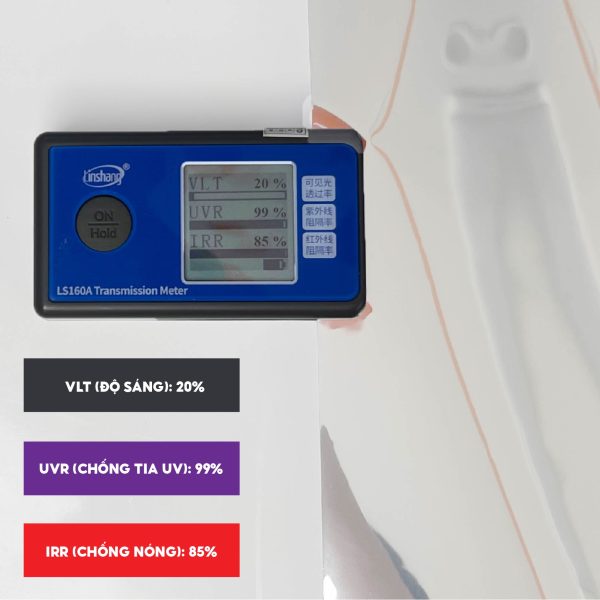 Phim dán kính chống nắng mã Silver 15 nhập khẩu Hàn Quốc