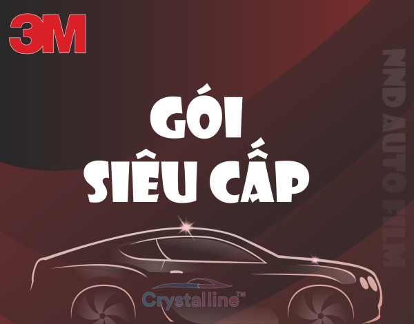 Gói siêu cấp - Phim cách nhiệt ô tô 3M