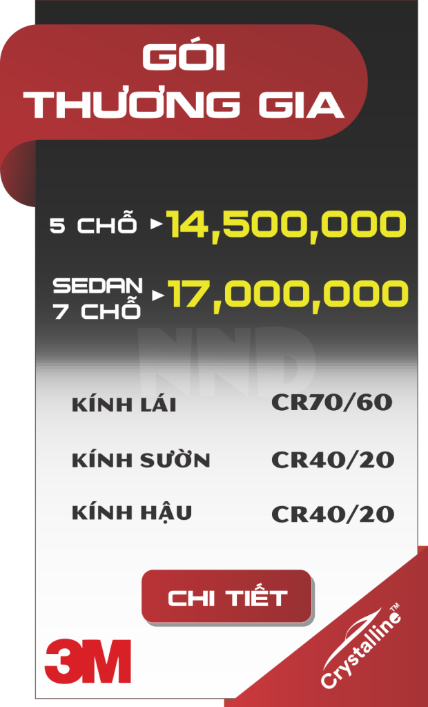 GÓI THƯƠNG GIA - PHIM CÁCH NHIỆT 3M