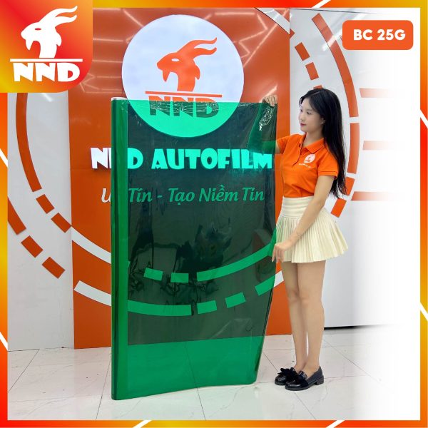 Phim dán kính màu xanh lá cây mã BC-25G