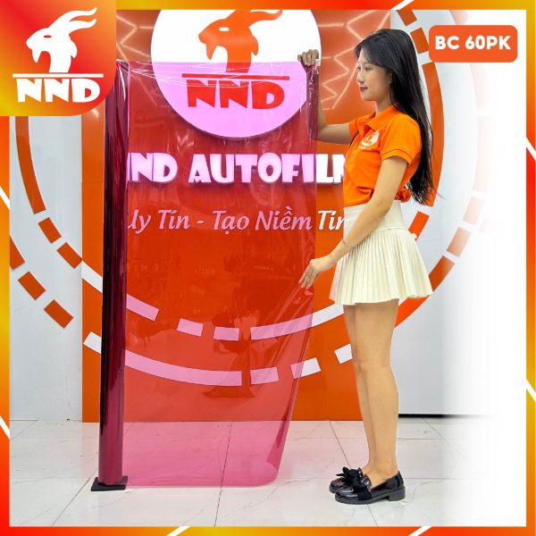 Phim dán kính màu hồng mã BC-60PK